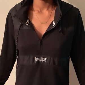 VS PINK Split High pullover hoodie